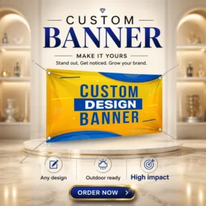 High Quality Banner Ad Signs Custom Printed PVC Advertising Banner for Outdoor Business Event