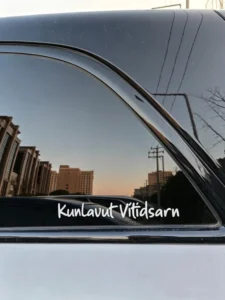High Quality Car Window Sticker Sun Protection Vinyl Decals Custom Shape Vehicle Advertising Stickers