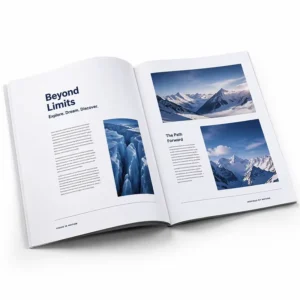 High Quality Custom Full Color Catalog Magazine Book Glossy Brochure Printing Catalog