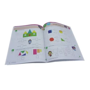 High Quality Custom Kids Reading Book Saddle Stitching Coated & Art Paper Offset Printing Brochure