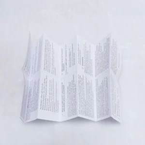 High Quality Custom Pharmaceutical Brochure Instruction Book