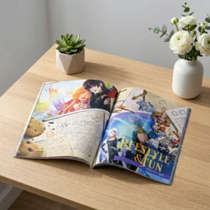 High Quality Custom Printed Catalog & Brochure Book with Cardboard Offset Paper & Art Paper Offset Printing Service