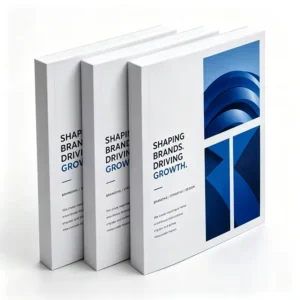 High Quality Custom Soft Cover Magazine Catalog Printing Perfect Bound Color Book Printing Services