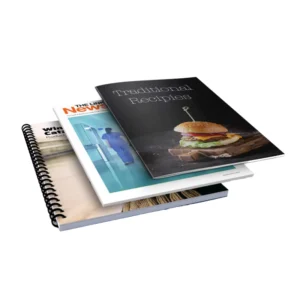 High Quality Customizable Brochure Printing A4 Size Cardboard Offset Printing Service Expert Book Design