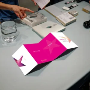 High Quality Customized Brochure Printing Folding Flyer on Paper Cardboard Offset Printing for Packaging at Competitive Price