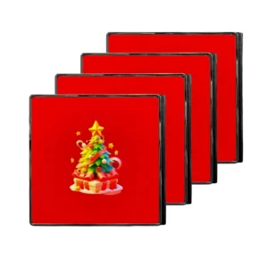 High Quality Eco Friendly Polyresin Acrylic Double Sided Photo Album PVC Inner Pages Durable Waterproof Hardcover