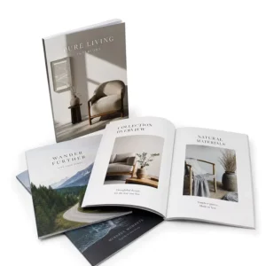 High Quality Hardcover Booklet Printing For Custom Magazine Catalog And Brochure