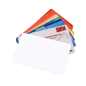 High-Quality NTAG213 PVC RFID NFC Waterproof Business Membership Cards 13.56MHz ISO14443A for Payment and Access Control