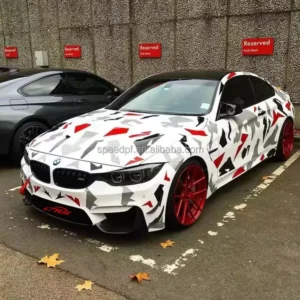 High Quality New Fashion Stylish Camouflage Car Wrap