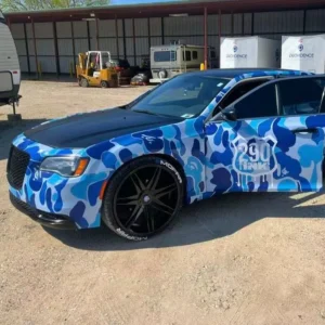 High Quality New Fashion Stylish Camouflage Car Wrap