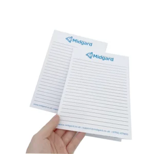 High Quality Paper Custom Logo Promotion Advertising A5 Tear Off Hotel Planner Notepad For School Company Office Custom Memo Pad