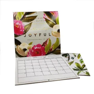 High Quality Printing Wall Calendar Large Yearly Monthly Calendar Customized