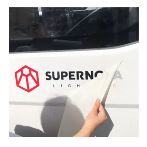 High Quality UV Resistant Inkjet Printing Custom Logo Vinyl Car Window Transfer Decal
