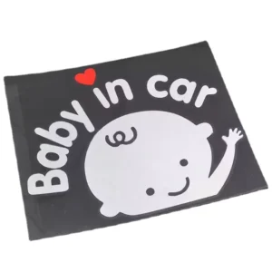 High Quality Waterproof Vinyl Car Styling Decorative Sticker Custom Baby Car Decal