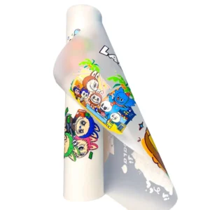 High Temperature DTF Transfer Film Roll, 60cm Double Matte Hot Peel for Clothing Printing