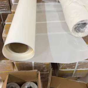 High Temperature Heat Transfer Film with White Glassine Paper Base for Printed HTV