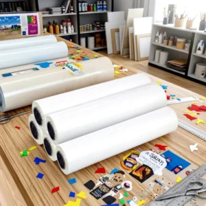 High Temperature Reflective PET Transfer Film Instant Peel Double-Sided Coated for Clothing