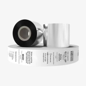 High-Temperature Resistant Washable Carbon Ribbon for Thermal Transfer Printing Garment Tags and Labels No-Fold