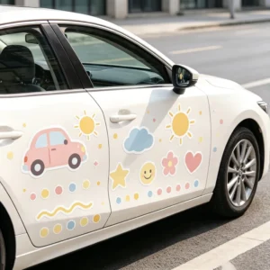 High quality Body Decoration Vinyl Stickers for Printing Car Wraps Waterproof Vehicle Stickers