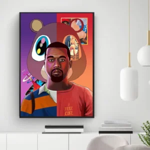 Hip Hop Rap Star Canvas Art Painting Poster