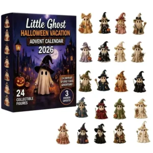 Holiday Halloween Advent Calendar PVC Figure Blind Box Halloween Children Gifts Calendar Blind Box Toys