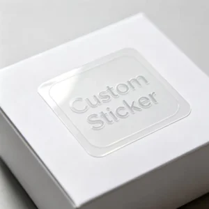 Hologram Vinyl Custom Logo Stickers and Clothing Packaging Labels, Sheet