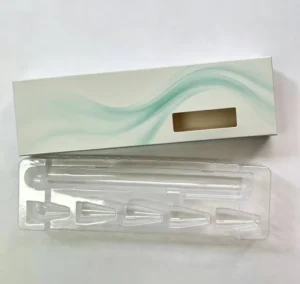 Holographic Injection Pen Packaging Box with Plastic for Needles