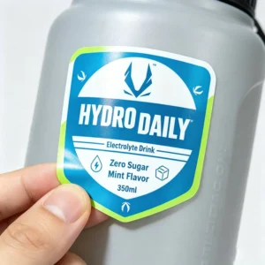 Holographic PVC Vinyl Adhesive Stickers, UV- and Heat-Resistant