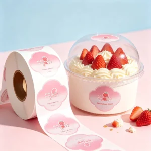 Holographic PVC Vinyl Self-Adhesive UV-Resistant Heat-Resistant Oil-Proof Food-Grade Labels