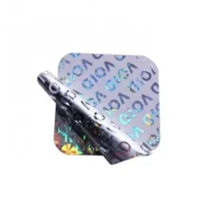 Holographic Scratch-Off Durable QR Code Seals for Play Mat, Activity Gym and Playpen