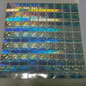 Holographic Tamper-Proof Security Sealing Labels, Waterproof Warranty-Void Stickers for Anti-Counterfeiting
