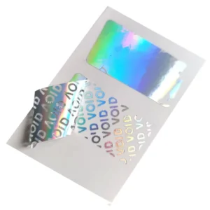 Holographic Void Tamper-Proof Warranty Security Sealing Stickers and Anti-Counterfeiting Labels