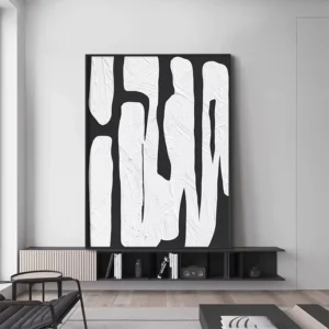 Home Decoration Canvas Printing Texture Artwork Stereoscopic Abstract Living Room Wall Art Mural