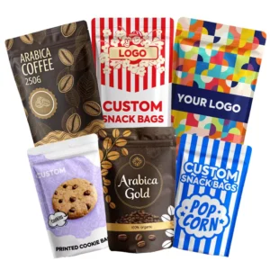 Hot Picks Custom Printed Stand Pouches Odor Barrier and Food Grade for Coffee Pet Milk Plastic Packaging