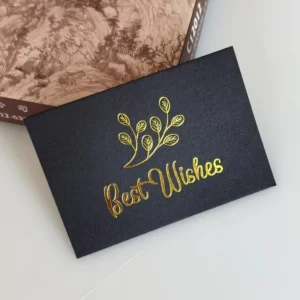 Hot Selling Business Card Custom Design Art Paper Business Card Printing Gold Stamping Paper Cards