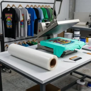 Hot or Cold Peel Double-Side Matte White Ink Printing Film 33cm or 60cm DTF Transfer Film for Inkjet Printer