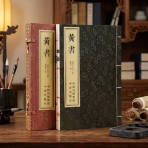Huangshu Chinese Political Classic by Wang Fuzhi Handmade Xuan Paper Thread-Bound 8vo Two-Volume Set