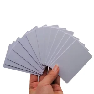 ISSI4439 13.56MHz Blank PVC Contactless Smart RFID Card Waterproof Hotel Payment Business Access Control Card