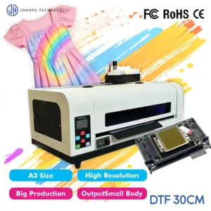 Impresora DTF XP600 A3 30CM Heat Transfer Machine for T-Shirt
