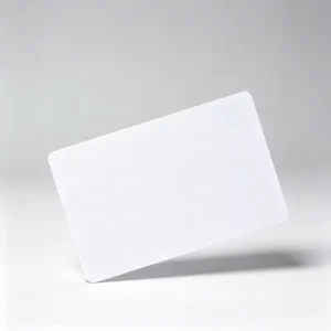 In Stock 13.56 MHz Waterproof CUID Chip PVC RFID Access Control Business Card White ID CR80 Blank for Hotel Use