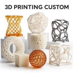 Industrial 3D Printing Service for Complex Hollow Parts Using SLM Metal, SLA Resin, and FDM Engineering Plastics