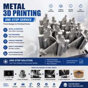 Industrial 3D Printing Service for High-Precision Rapid Prototyping, STL/3MF Files, 0.02mm Tolerance