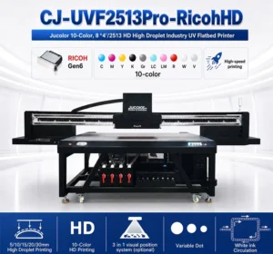 Industrial 8×4ft UV Printer with Vivid Printing on Acrylic, Yard Signs, Aluminum, and Art Panels