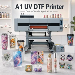 Industrial A1 UV DTF Sticker Printer High Speed UV Transfer Printing Machine for Customized Promotional Products