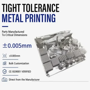 Industrial Metal 3D Printing Service Custom DMLS SLM Parts OEM Factory