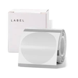 Custom 3-Inch Transparent Vinyl Rectangular Self-Adhesive Waterproof Labels for Logo Design
