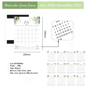 Industry China Calendar Magnetic Custom Calendar Fridge Unique Calendar