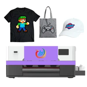 Inkjet A3 DTF Printer Sale Dual Head DTF XP600 Printer with Powder Shaker