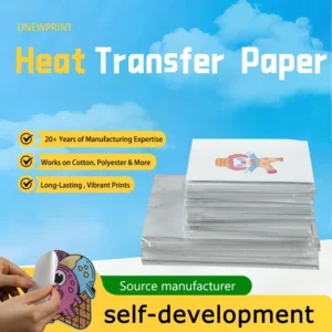 Inkjet Transfer Paper A4 for Cotton and Polyester T-Shirts