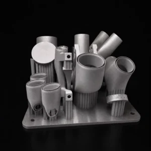 Integrated Aerospace Flow Manifold Assembly Metal 3D Printing Service